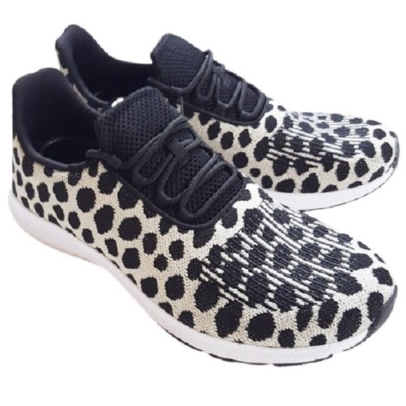 athletic works leopard sneakers
